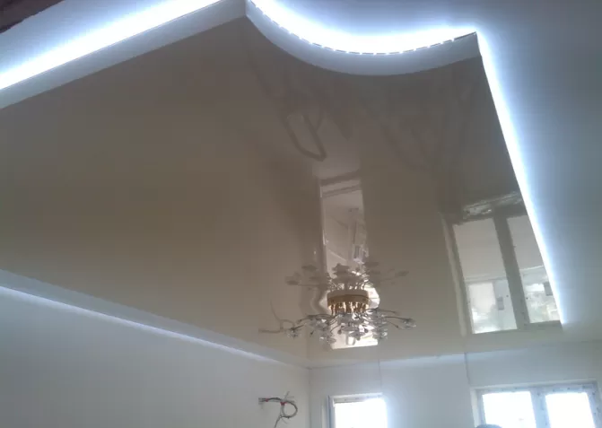 Парящие натяжные потолки